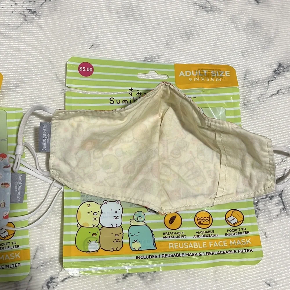 Sumikko Gurashi 2 Adult Size Face Mask